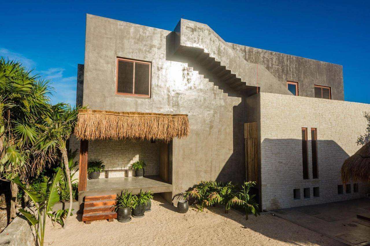Beachfront Villa In Tankah Bay Τουλούμ Εξωτερικό φωτογραφία
